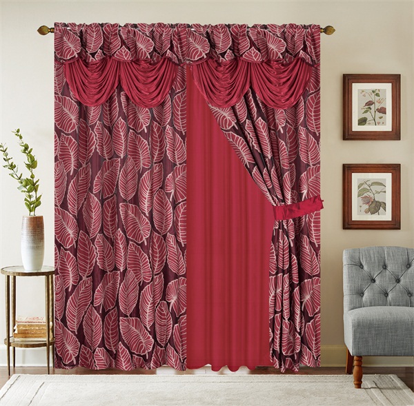 Window curtain set