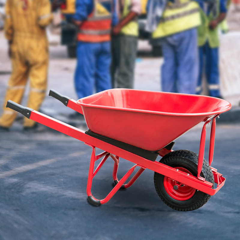 Heavy Duty Construction Wheelbarrow