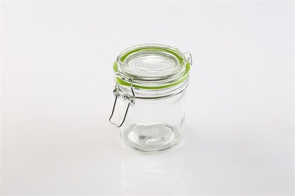 9.4oz Sodalime Glass Clip Lid Jar