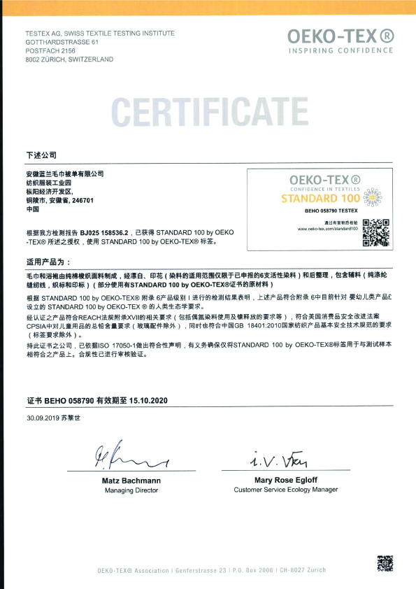 Zongyang County Towel Co., Ltd. – plain towels 3