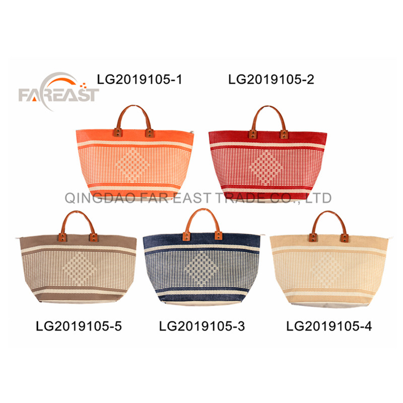 Paper Straw Tote Bag