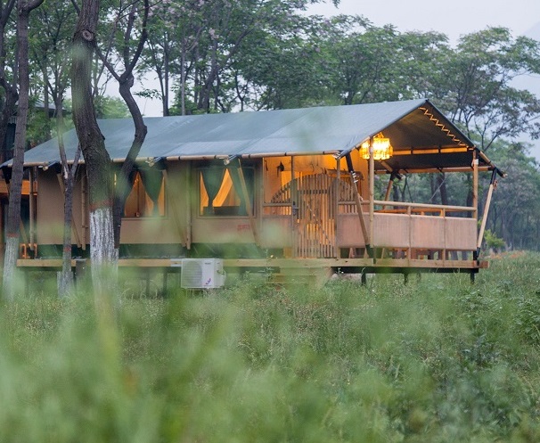 glamping tent