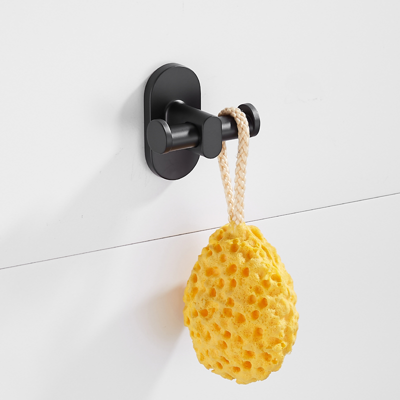 FBA-Z856B wall mounted zinc alloy bathroom double robe hook clothes hook