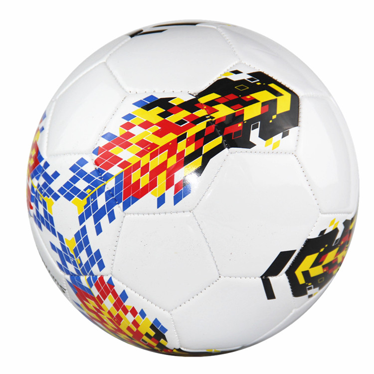 Lower price brand logo customized promotion football ball