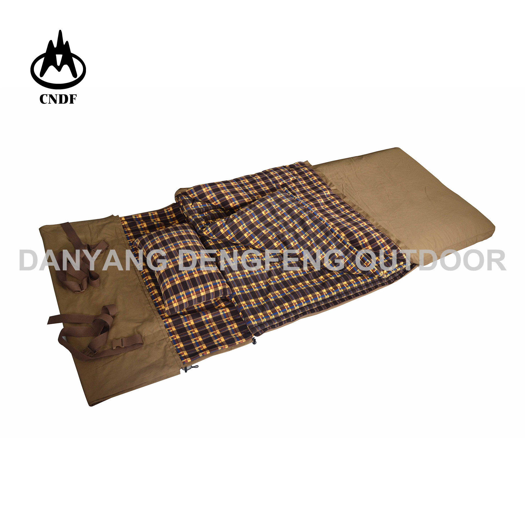 Weighted North America sleeping bag middle east sleeping bag hunting canvas sleeping bag with pillow