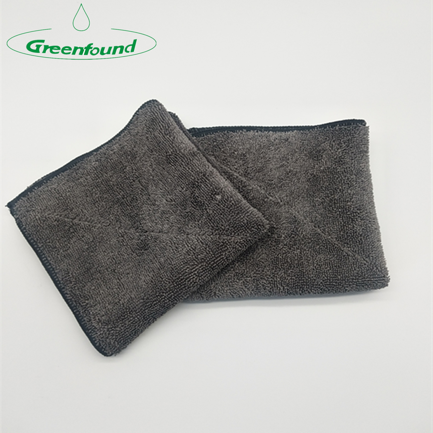Microfiber household cleaning twist yarn towel car cleaning towel