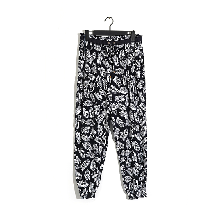 women rayon printed pants