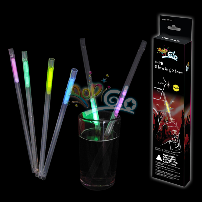 6PK-Glow Straw
