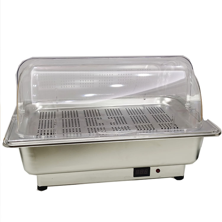 Hottest stainless steel buffet hinged lid chafing dish electric heater