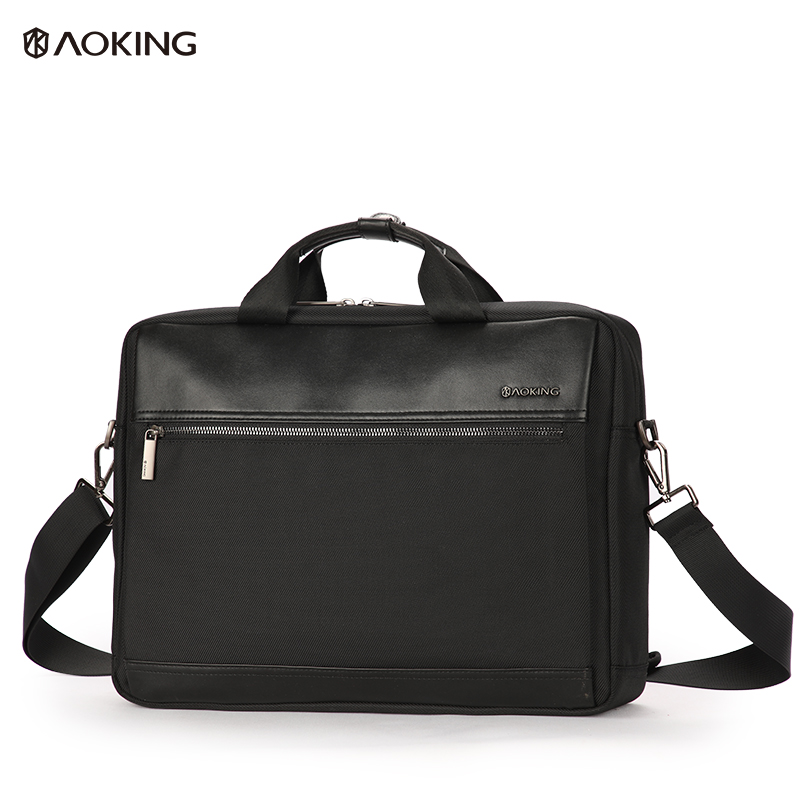 Aoking Large Capacity Business Briefcase Male Laptop Shoulder Bag