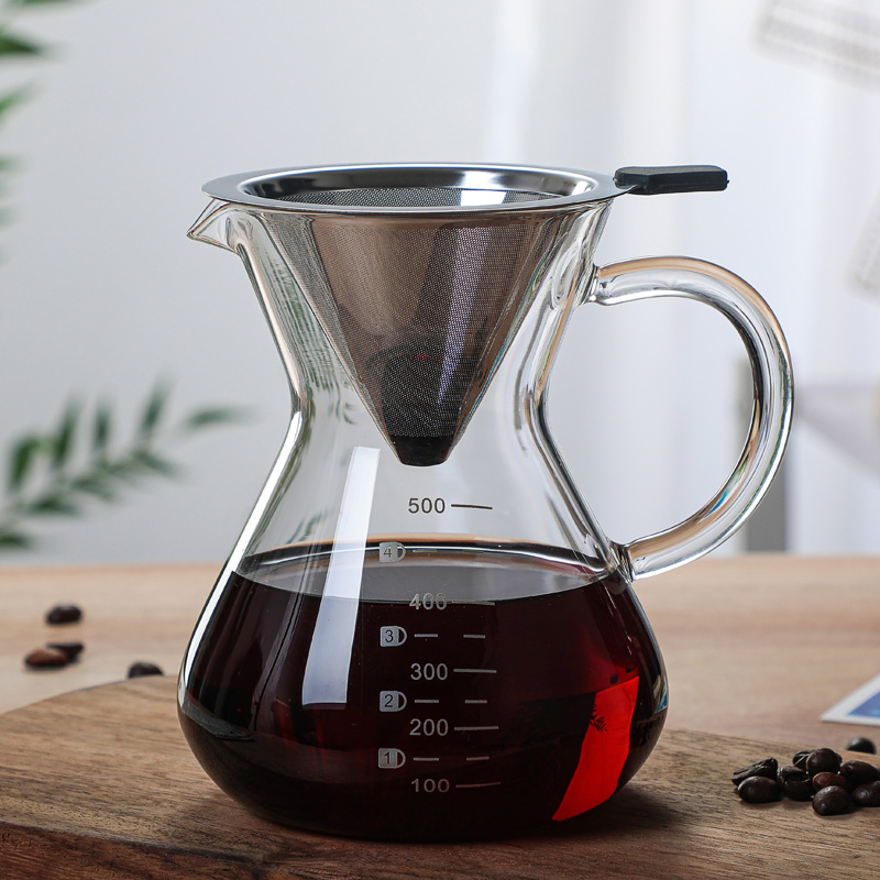 Glass coffee maker