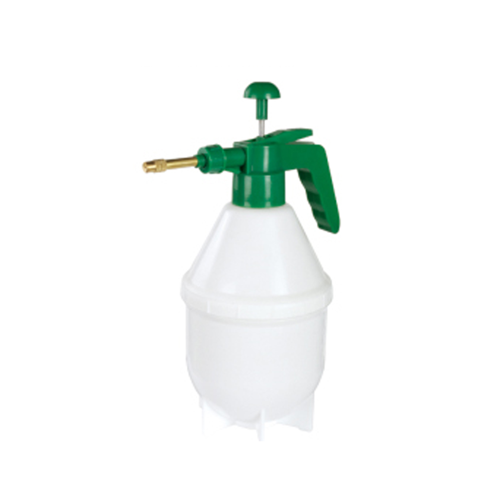 China seesa 1.5L copper nozzle plastic handheld hand pump pressure garden home mist water disinfection sprayer