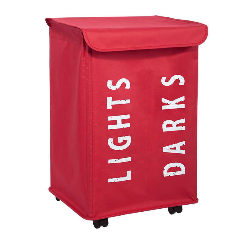 Rolling 2-C Laundry Sorter