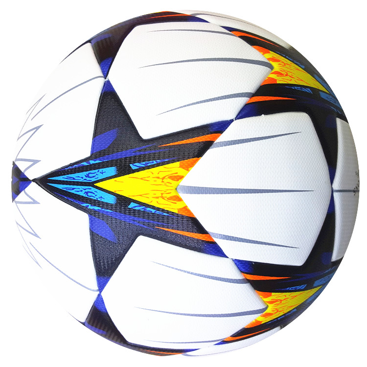 2020 New Professional thermal bonding Soccer Balls Size 5 Custom PU Leather Match Football