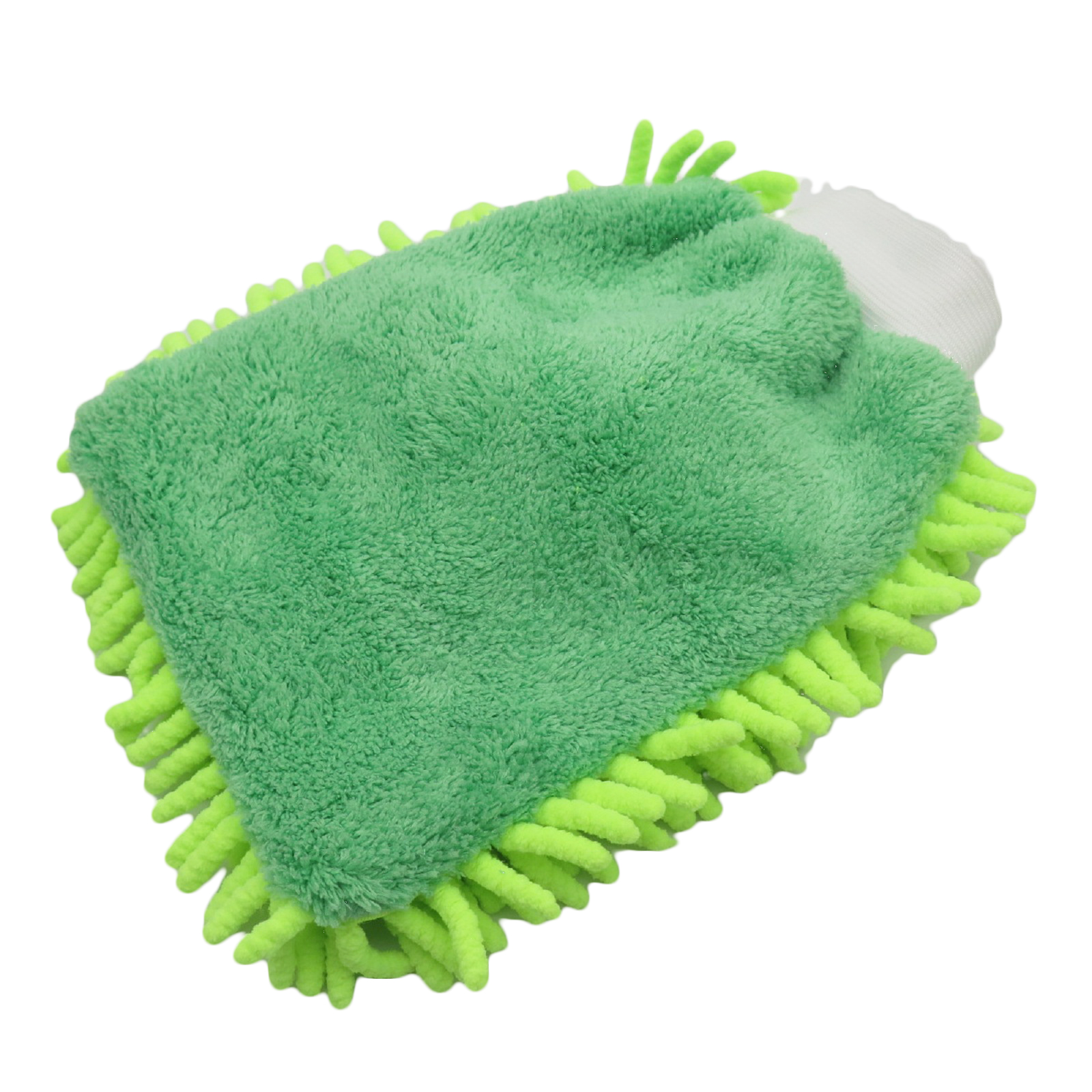 Chenille/velour wash mitt