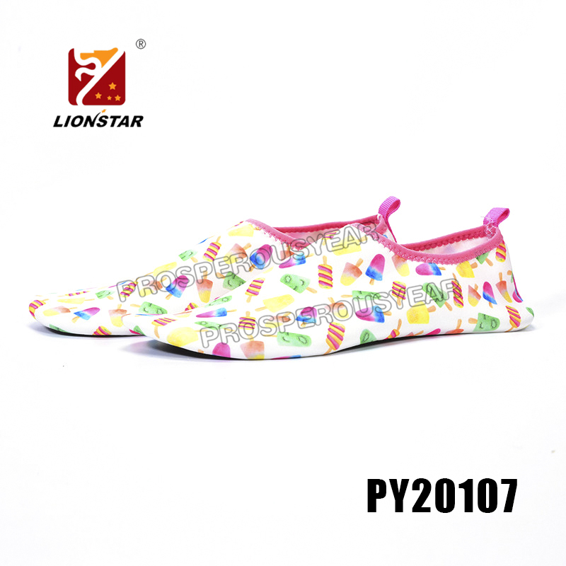 Children Outdoor beach shoe soft bottom anti-slipper