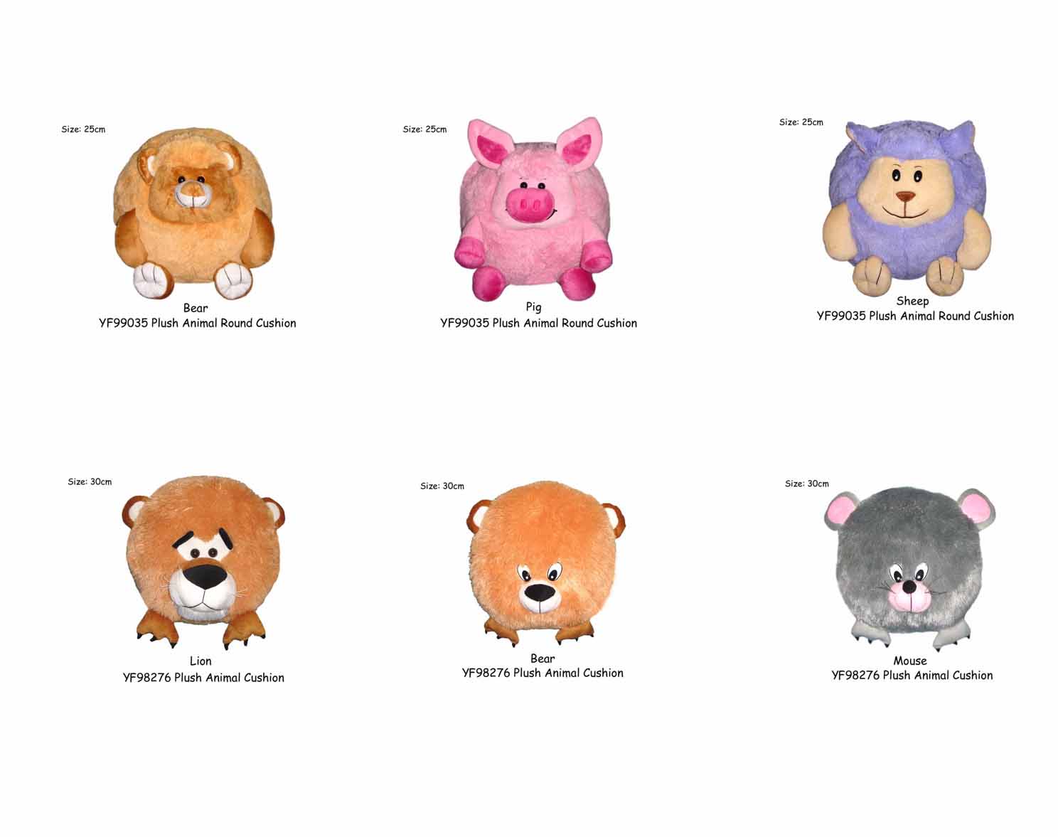 Plush Animal Cushion