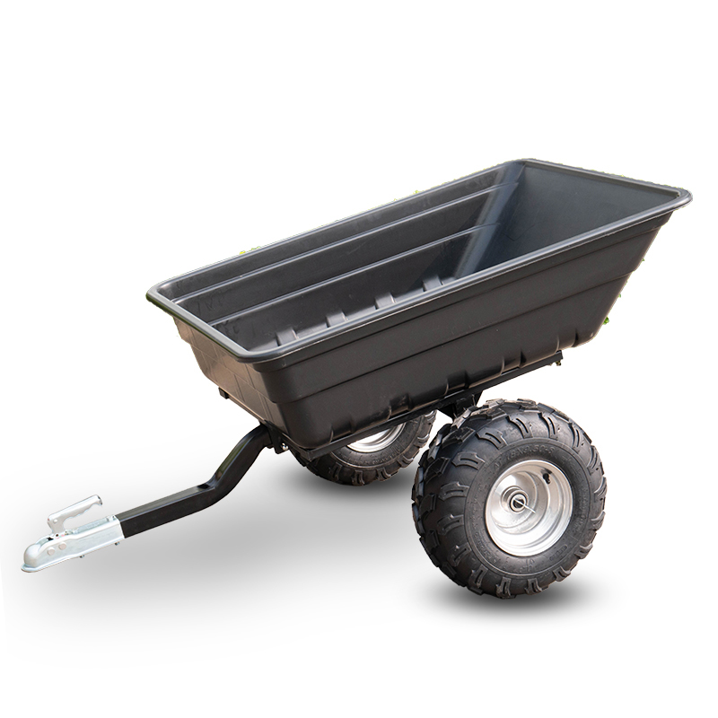 0ATV Dump Trailer with Off-Road Wheels