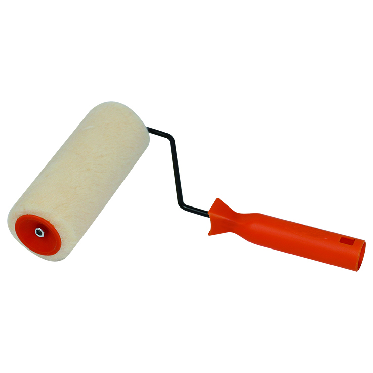 Euro style professional cheap price polyester paint roller brush