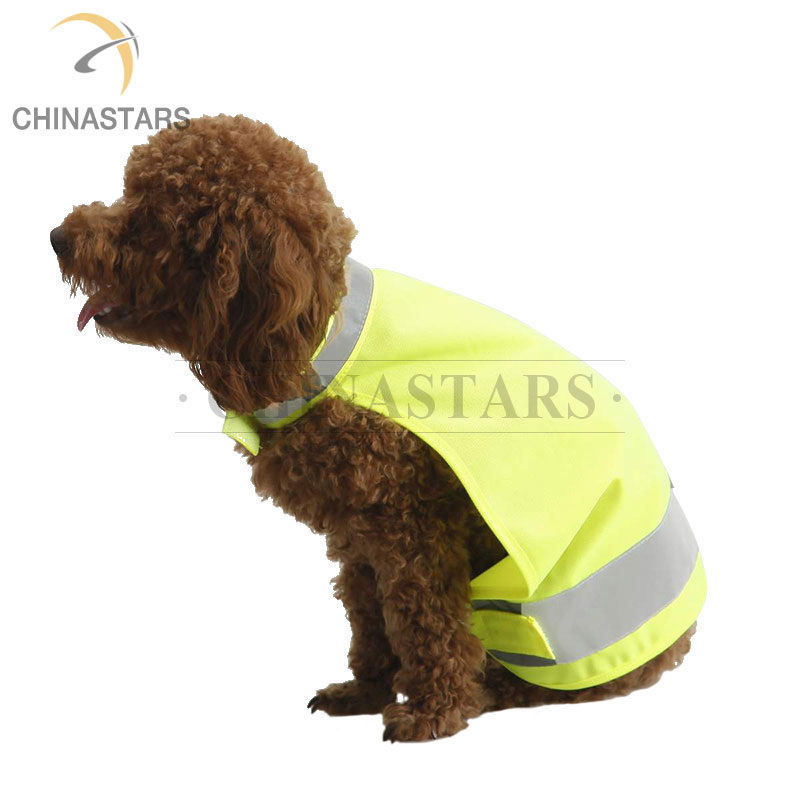 Wholesale custom dog pet safety harness reflective vest with bones pattern