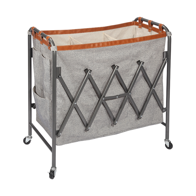 3 section telescopic laundry sorter