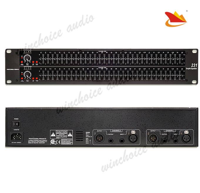 Dual Channel 31-Band Graphic Equalizer