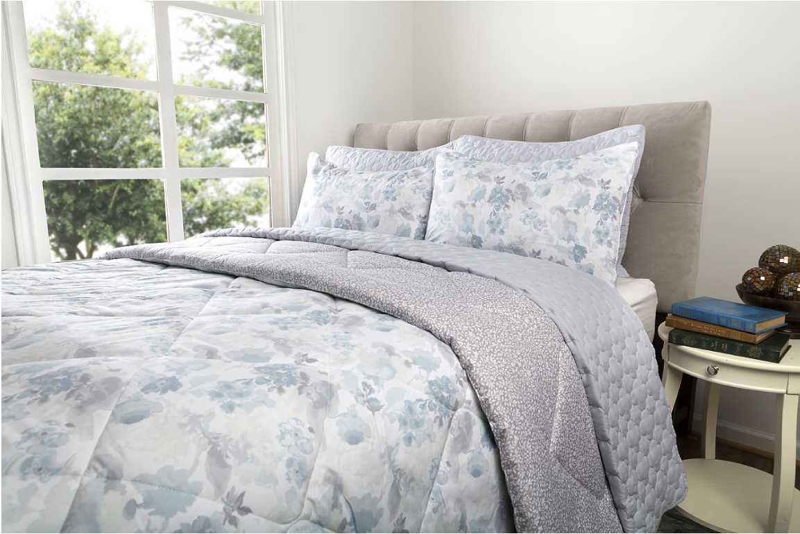 costco 120gsm 100% polyester microfiber 6pcs comforter&blanket