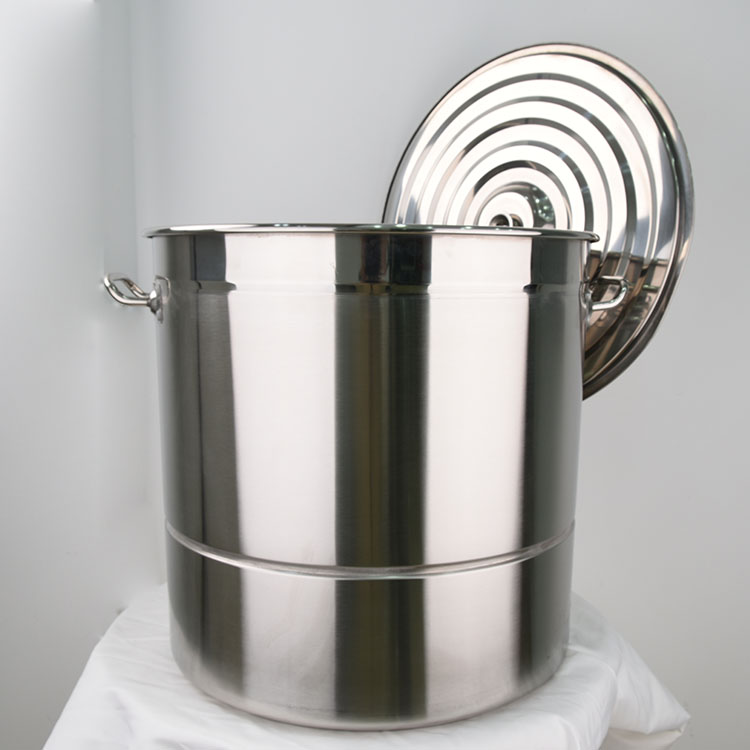 201/304 stainless steel conical bucket pot
