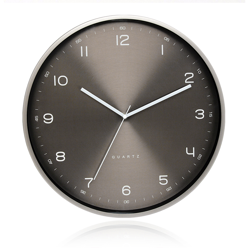 Metal wall clock