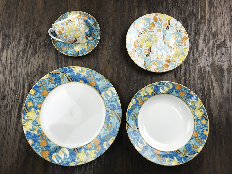 New Bone China Dinner Set
