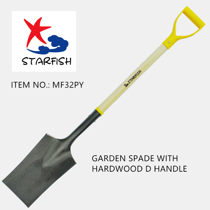 Garden Spade With Hardwood D Handle