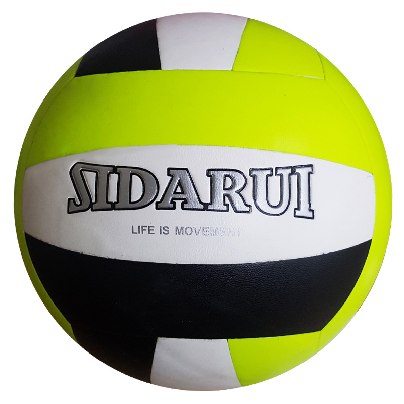 Official size 5 soft pu volleyball for club training or resale glued laminated volleyball