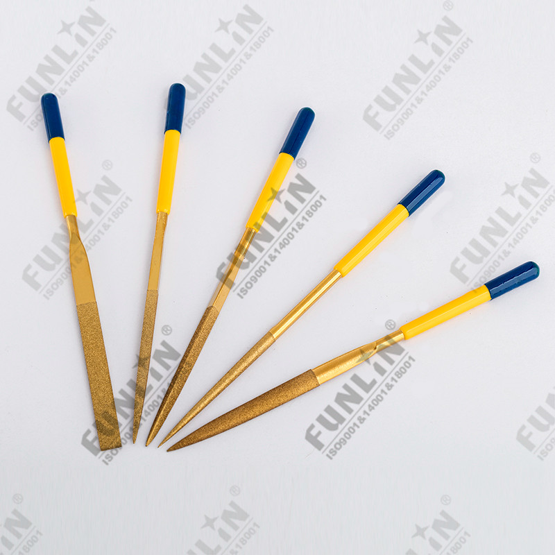 Electroplated diamond file