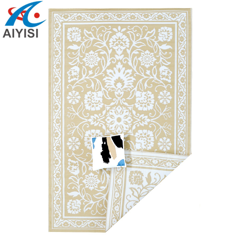 Outdoor Patio Mat Reversible RV Camping Mat