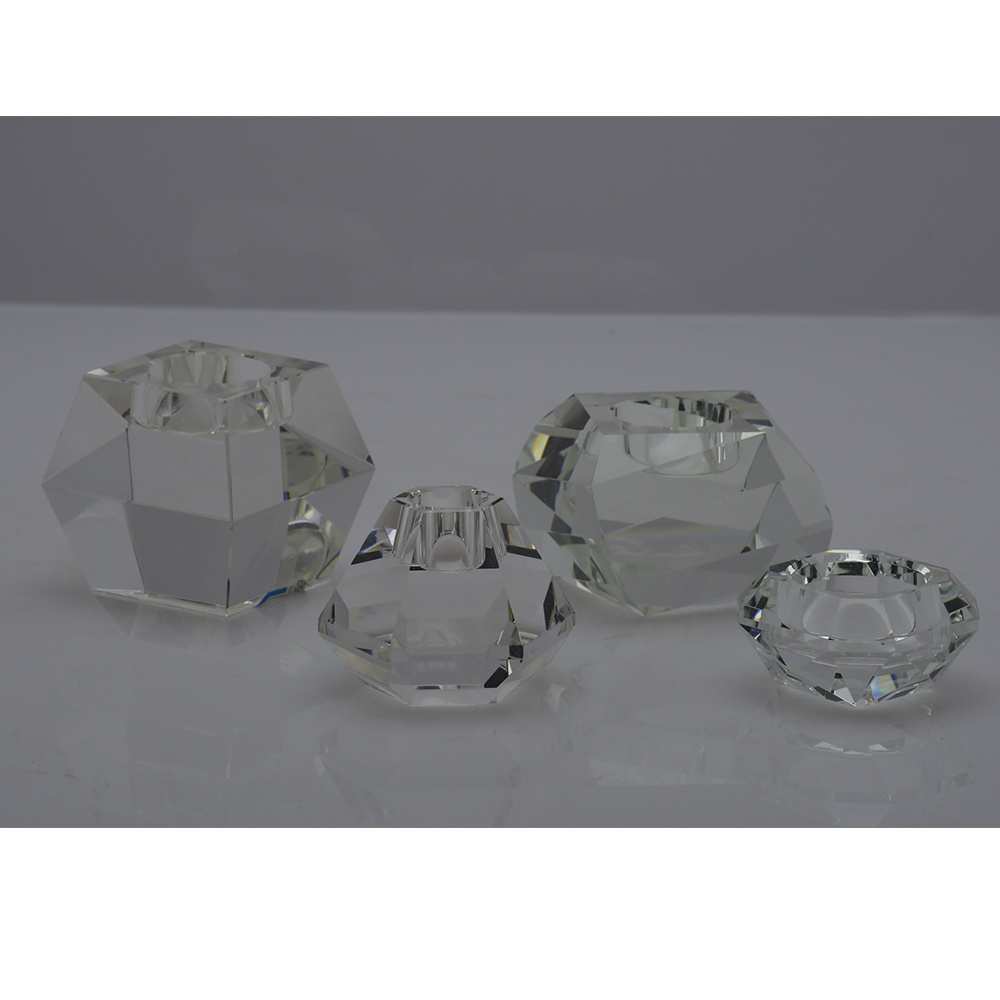 crystal candle holder, crystal decoration
