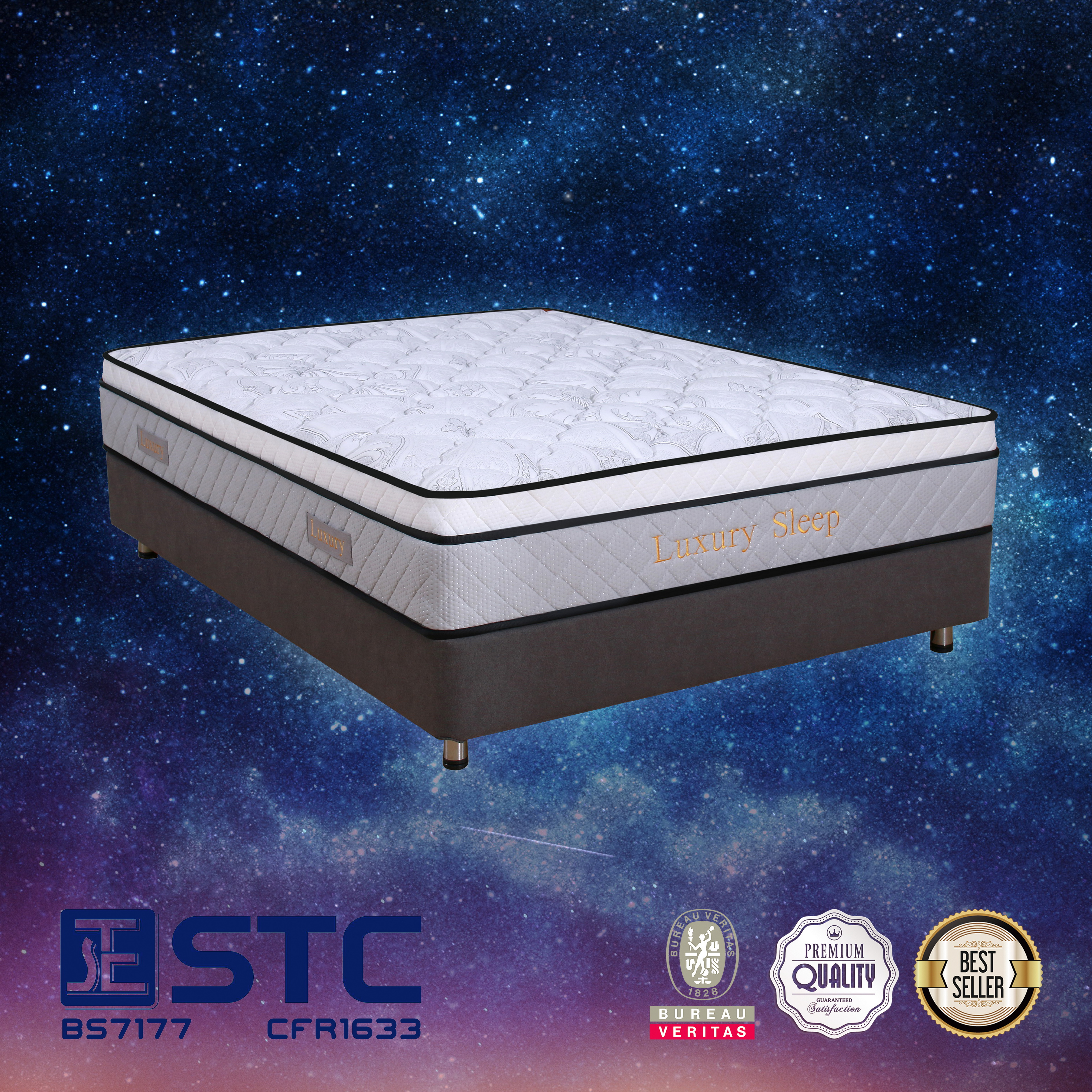12.5-Inch Hybrid Latex Foam & Inner Pocket Spring Mattress