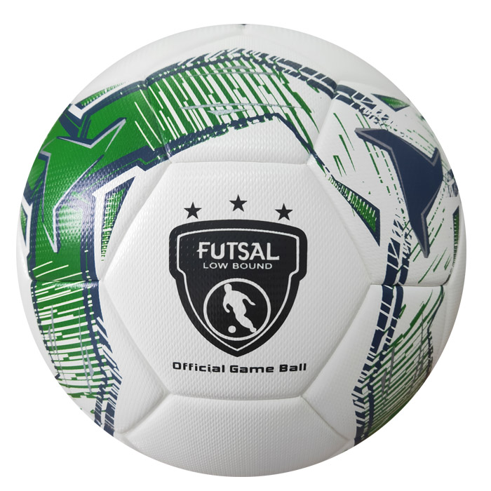 Factory sale new design customized 4mm PU leather indoor 5 people football