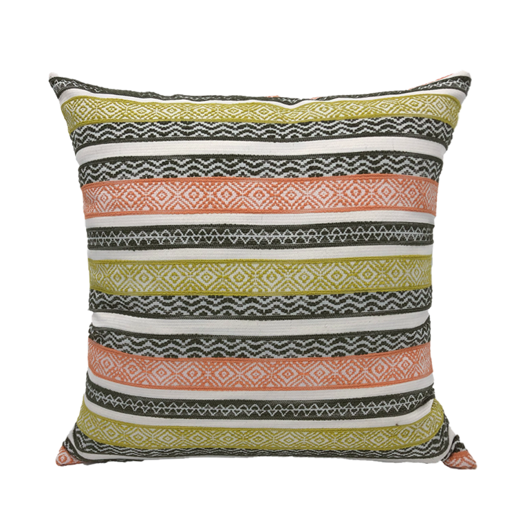 Yarn-dyed Jacquard Cushion