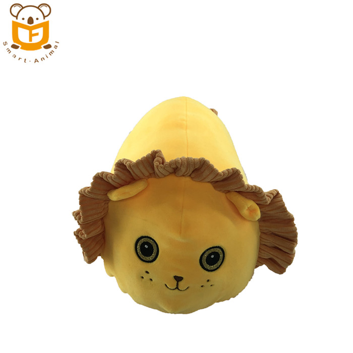 Popular Cute Plush Toy Big Eyes Oval Stuffed Animal