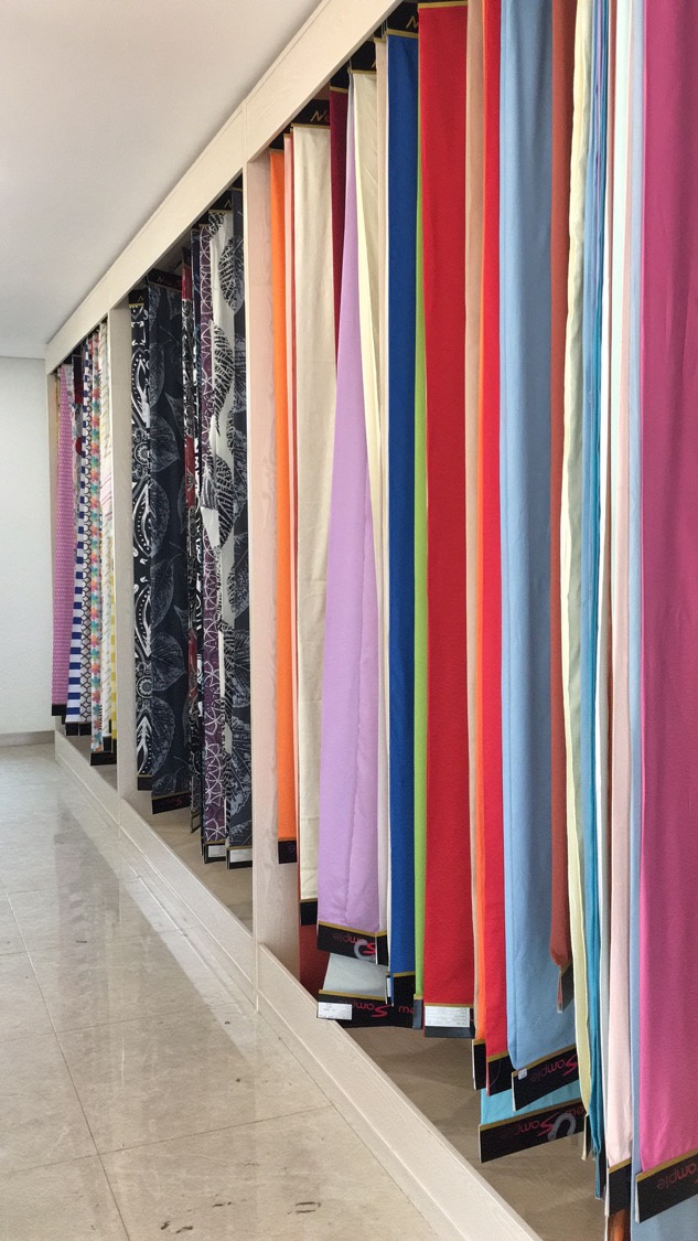 100% polyeter dyed fabric