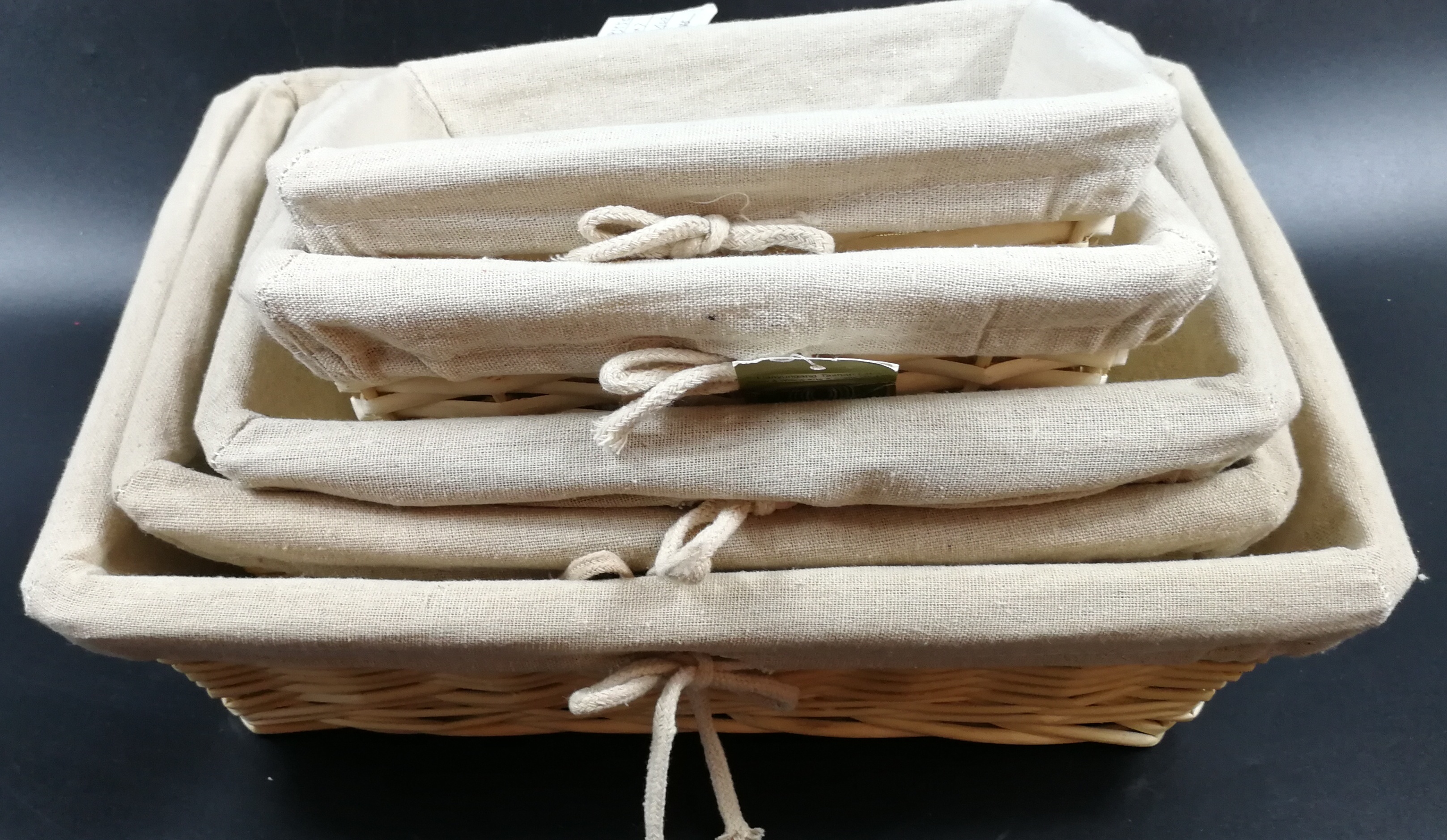 Bread Basekt Willow Basket Gift Basket