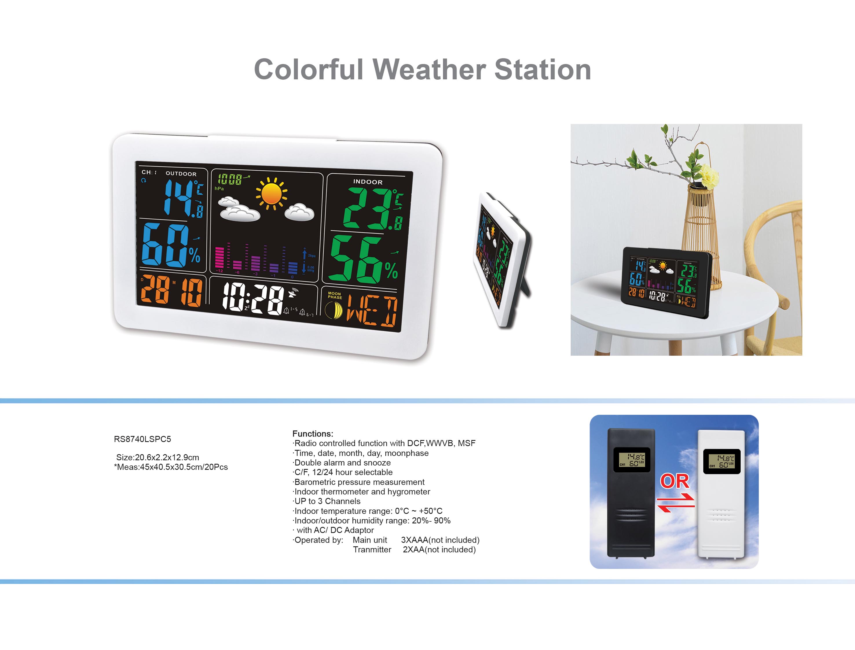Thermometer and Hygrometer