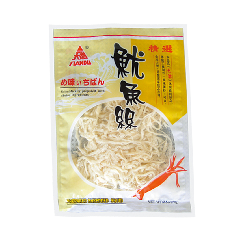 Shredded squid