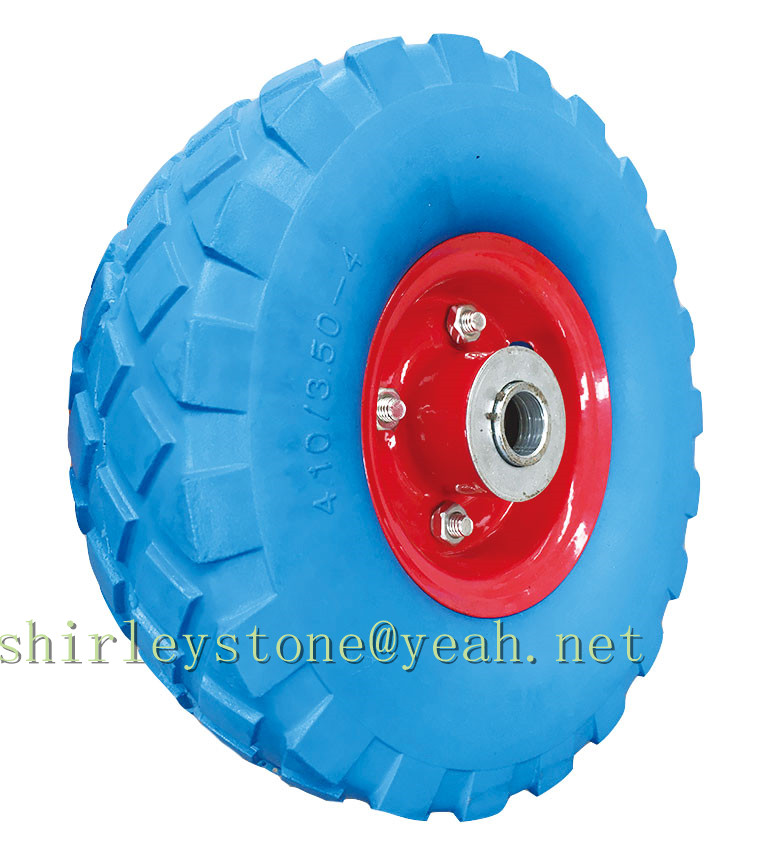 10“x3.50-4 PU wheel