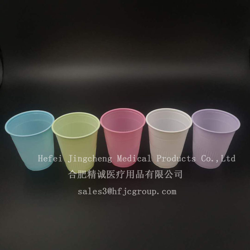 Dental disposable plastic cup