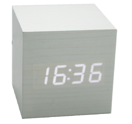 Wooden LED clock