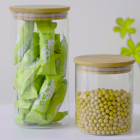 Glass jars