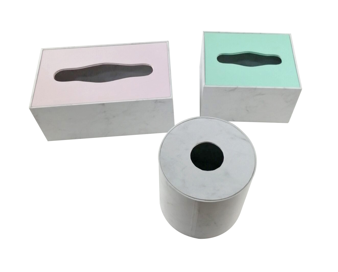 Custom design printing new tissue box ( set of 3 )