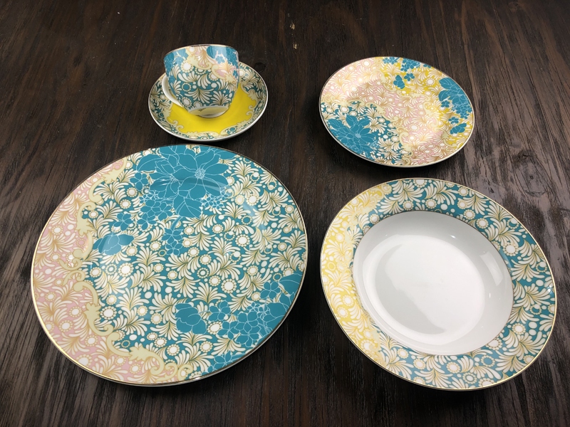 New Bone China Dinner Set