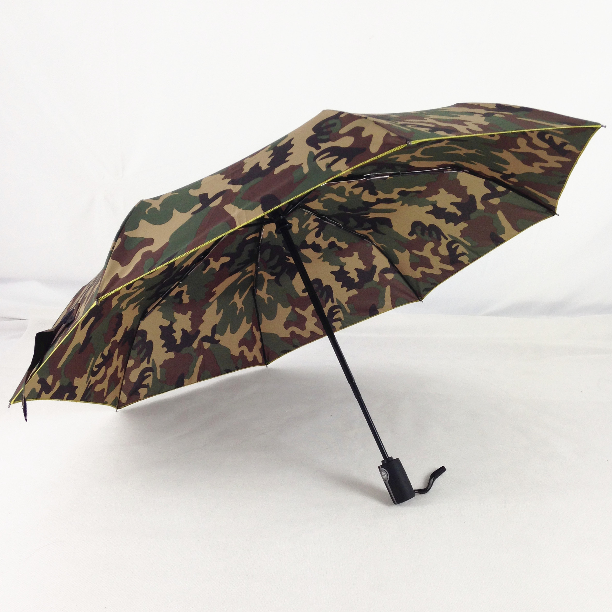 Supplier High Quality Auto Open 3 Folding Gift Automatic Umbrella With Logo Printing